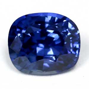 Sapphire Cushion 0.93 carat Blue Photo