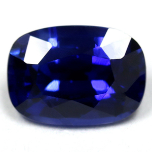 Sapphire Cushion 0.98 carat Blue Photo