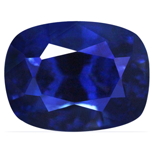 Sapphire Cushion 1.06 carat Blue Photo