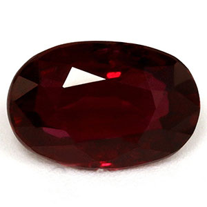 Ruby Oval 0.96 carat Red Photo