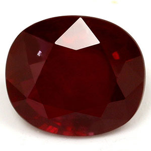 Ruby Cushion 1.03 carat Red Photo