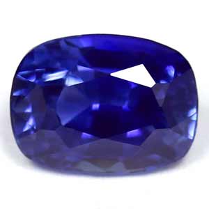 Sapphire Cushion 0.96 carat Blue Photo