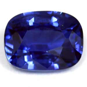 Sapphire Cushion 0.94 carat Blue Photo