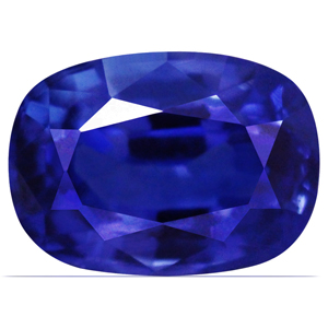 Sapphire Cushion 0.88 carat Blue Photo