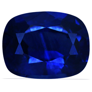 Sapphire Cushion 0.89 carat Blue Photo