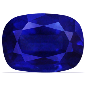 Sapphire Cushion 0.90 carat Blue Photo