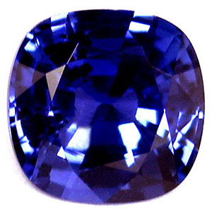 Sapphire Cushion 0.97 carat Blue Photo