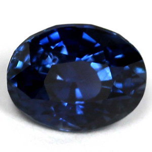 Sapphire Oval 0.91 carat Blue Green Photo