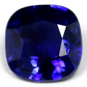 Sapphire Cushion 0.87 carat Blue Photo