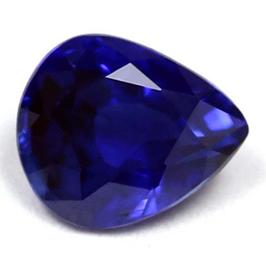 Sapphire Pear 0.82 carat Blue Photo