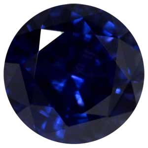 1.50 carat Round Sapphire - Gemstone Thumbnail