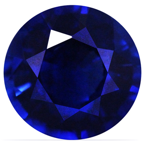 0.75 carat Round Sapphire - Gemstone Thumbnail