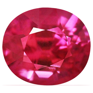 Ruby Oval 0.54 carat Red Photo