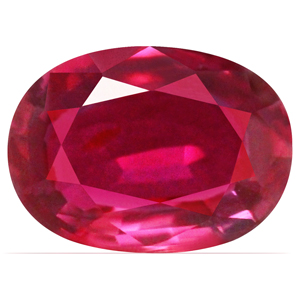 Ruby Oval 0.65 carat Red Photo