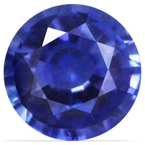 Sapphire Round 0.57 carat Blue Photo