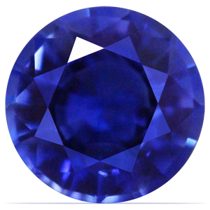 Sapphire Round 0.68 carat Blue Photo