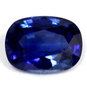 Sapphire Cushion 0.98 carat Blue Photo