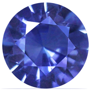 0.75 carat Round Sapphire - Gemstone Thumbnail