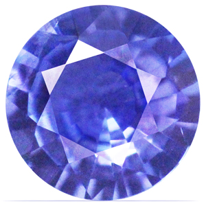 Sapphire Round 0.68 carat Blue Photo