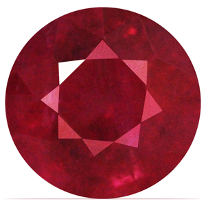 1.12 carat Round Ruby - Gemstone Thumbnail