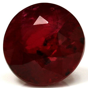 1.25 carat Round Ruby - Gemstone Thumbnail