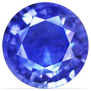Sapphire Round 0.59 carat Blue Photo
