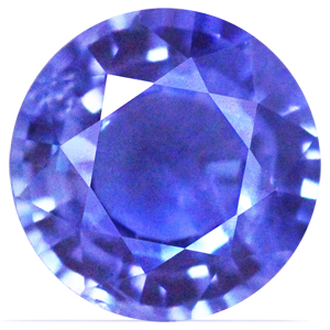 Sapphire Round 0.62 carat Blue Photo