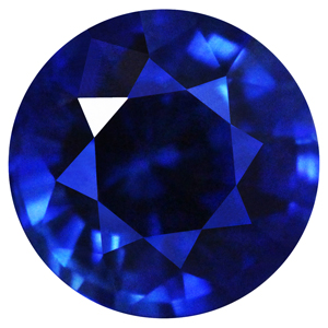 Sapphire Round 0.59 carat Blue Photo