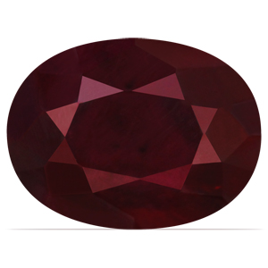 Ruby Oval 0.97 carat Red Photo