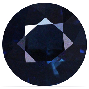 Sapphire Round 1.12 carat Blue Green Photo