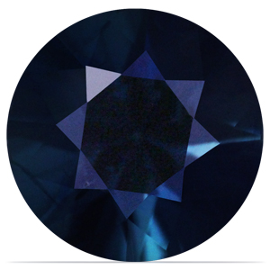 Sapphire Round 1.15 carat Blue Green Photo