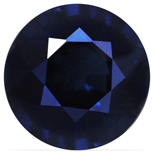 Sapphire Round 1.34 carat Blue Green Photo