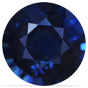 0.96 carat Round Sapphire - Gemstone Thumbnail