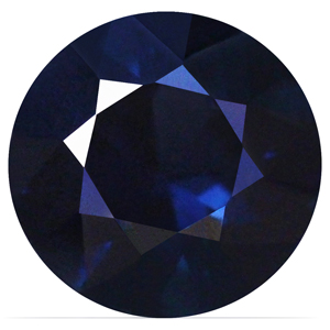 Sapphire Round 1.08 carat Blue Photo