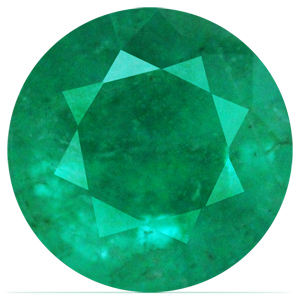 0.94 carat Round Emerald - Gemstone Thumbnail