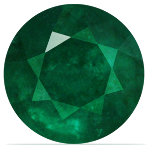 0.92 carat Round Emerald - Gemstone Thumbnail
