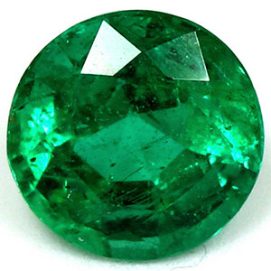 Emerald Round 0.66 carat Green Photo