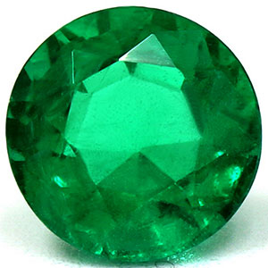 0.73 carat Round Emerald - Gemstone Thumbnail