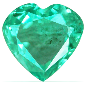 1.66 carat Heart Emerald - Gemstone Thumbnail
