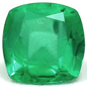 Emerald Cushion 0.72 carat Green Photo
