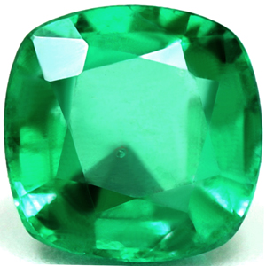 Emerald Cushion 1.00 carat Green Photo