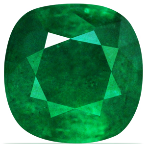 Emerald Cushion 0.78 carat Green Photo