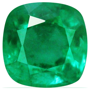 Emerald Cushion 0.66 carat Green Photo