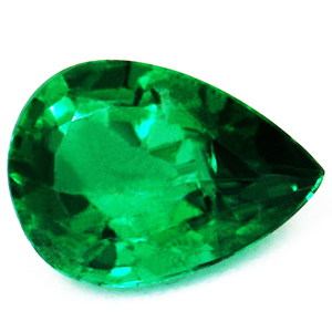 Emerald Pear 0.79 carat Green Photo