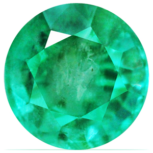 0.84 carat Round Emerald - Gemstone Thumbnail
