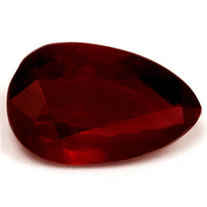 2.02 carat Pear Ruby - Gemstone Thumbnail