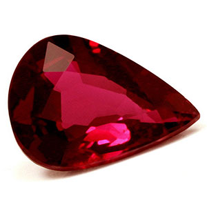 2.08 carat Pear Ruby - Gemstone Thumbnail