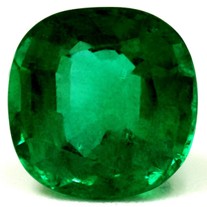 Emerald Cushion 2.73 carat Green Photo