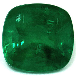 Emerald Cushion 3.40 carat Green Photo