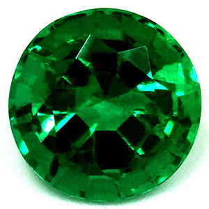 1.25 carat Round Emerald - Gemstone Thumbnail